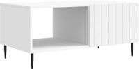 vidaXL Salontafel Wit 90 x 50 x 40 cm Bewerkt hout