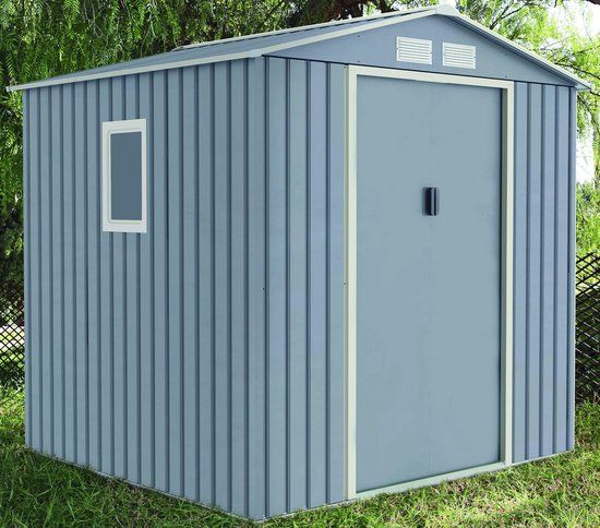 Intergard Metalen tuinhuis tuinberging Melilla 214x194x204,5cm