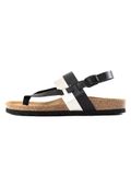 Bayton Sandalen met riem 'Lajas' zwart / zilver