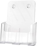 deflecto - Folderhouder - Schuin - A4 staand 1/3 - Transparant