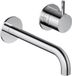 Hotbath Cobber Wastafelkraan inbouw - 18 cm uitloop - chroom