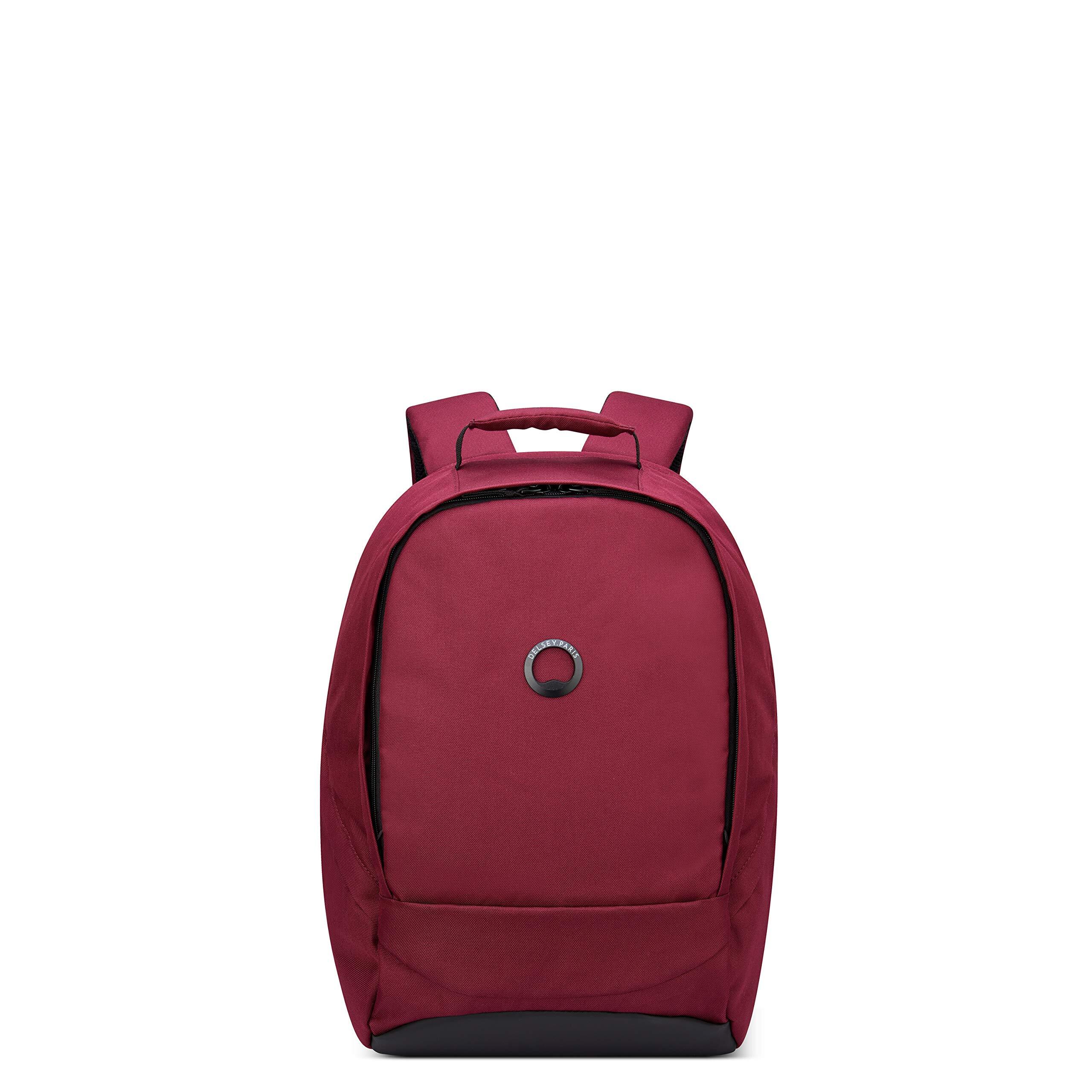 DELSEY Securban Laptop Backpack - Anti Diefstal - 1 Compartment - 13,3 inch - Bordeaux