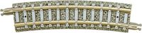 Tomytec - Basic-Tracks, 4 gebogen rails, 15°, r 243 mm