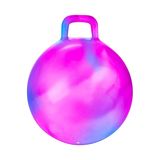 Toi-Toys Skippybal marble - roze/blauw - D45 cm - buitenspeelgoed voor kinderen