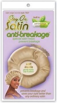 Stay on Satin Anti-Breakage Edge Bonnet Style 7637 - Goud - Vrouwen