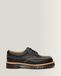 Dr. Martens Chaussures Lowell en Cuir Wild Grain À Bout Mocassin Noir, Taille: 39