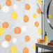 Spirella Bubble Douchegordijn 180x200 cm – Oranje