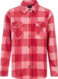 Protest PRTPatsey Outdoor shirt Dames Lange Mouw Geruit Polyester Guava Pink