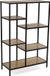 Versa Planken Versa Cedric Zwart PVC Metaal Hout MDF 70 x 109 x 30 cm