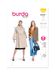 Burda Stijl Naaipatroon B5824 Misses' jas en jas