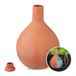 Merkloos Relaxdays Olla - Keramiek - 3,5 L - Waterdruppelaar - Bewateringssysteem Moestuin - Irrigatiepot