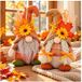 Pedete Wichtel 2er Herbst Dekoration Wichtelfiguren Herbst Deko Wichtelpuppen