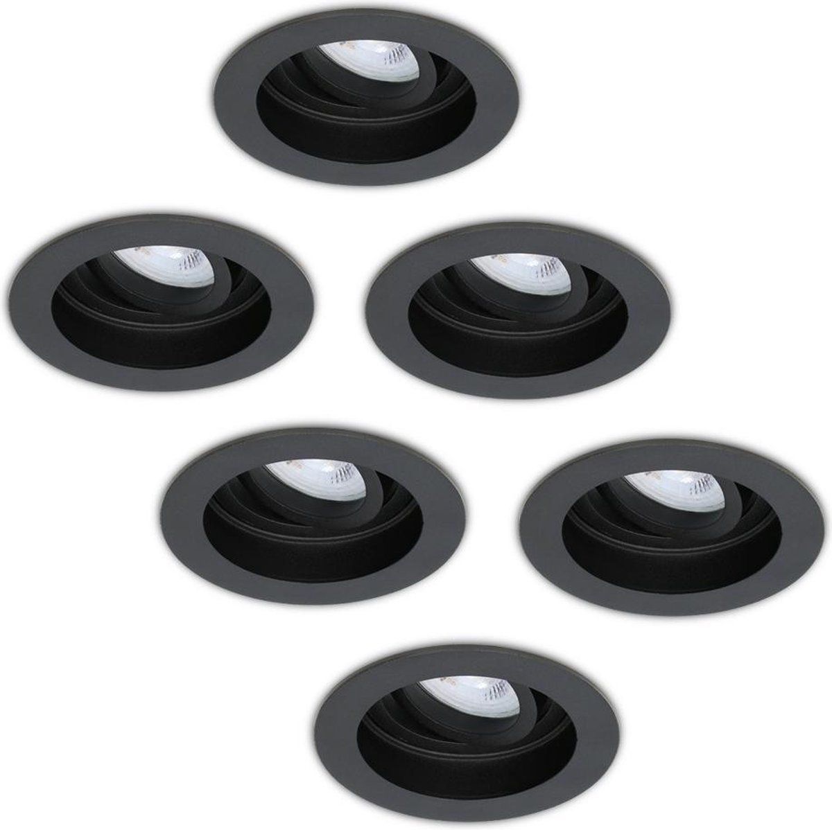 hoftronic-6x-laredo-kantelbare-inbouwspot-led-zaagmaat-85mm