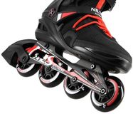 Nils Extreme NA14124 Serie Inlineskates Aluminium Frame ABEC 7 Zwart
