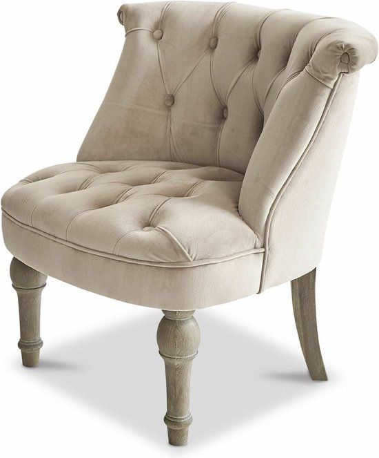 LOBERON Fauteuil Ardilleux crème/bruin