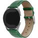 Strap-it Samsung Bracelet cuir motif crocodile Samsung Galaxy Watch 42mm (vert)