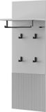 Vicco Eliza Wandkapstok – 43 x 120 cm Grijs