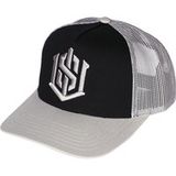 Der W Icecat Der W Cap - SW Monogramm - voor Mannen - zwart-grijs