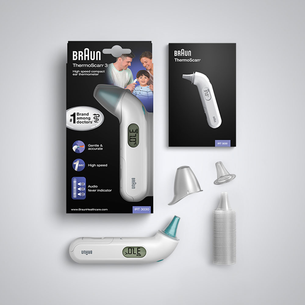 Braun thermoscan 3 2024 ear thermometer