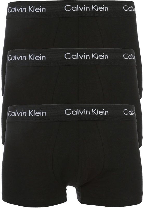 Calvin Klein - 3-pack Low Rise Trunk Boxershorts - XWB - XL