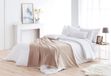 Todocama Extra zachte katoenen deken Vier Seizoenen Multifunctionele sprei Gooi Bed Gooi Sofa Gooi (230x240cm, Sandy)
