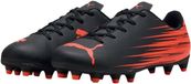 PUMA ATTACANTO II FG/AG Jr Unisex Sportschoenen - PUMA Black-Glowing Red