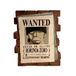 Plastoy One Piece Tirelire affiche "Wanted" Roronoa Zoro - PVC - 16 cm