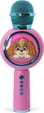 Paw Patrol Skye - draadloze karaoke microfoon voor kinderen - oplichtend LED display - speaker - stemvervorming