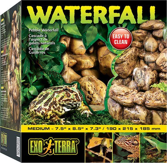 Exo Terra Pebble Waterfall - Medium
