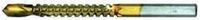 C.K T3193T HSS Metaal-freesboor 6 mm TiN Cilinderschacht 2 stuk(s)