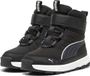 Puma Evolve Boot AC+PS Unisex Kids Sneaker gevoerd 3 zwart 392645 01