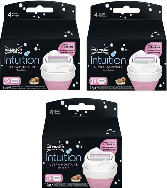 Wilkinson Intuition Ultra Moisture Navulscheermesjes 9 stuks