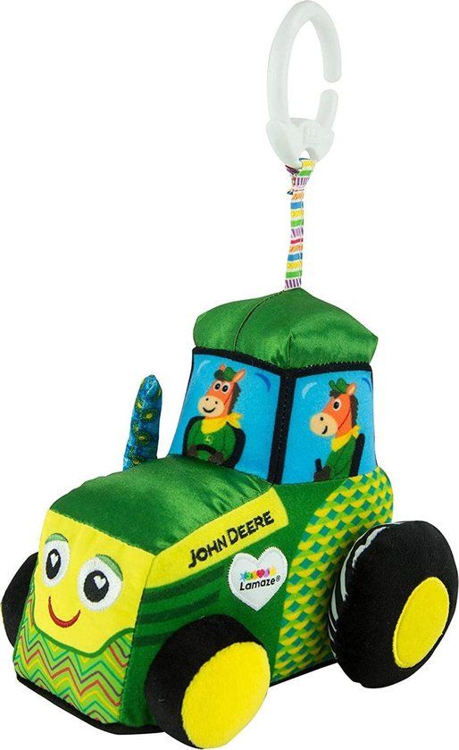 Lamaze John Deere Clip and Go Baby Tractor