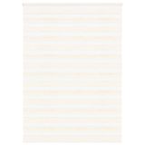 VidaXL Zebra rolgordijn marmerbeige 155x200 cm