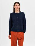 Selected Lulu Cardigan Blauw L Vrouw