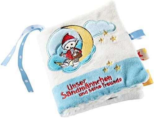 Unser Sandmännchen 656970 Sandmann pluche boek, blauw