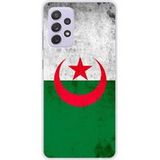 Samsung Drapeau algerie Bedrukt siliconen hoesje compatibel met Samsung Galaxy A72 4G