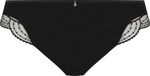 Elomi Priya Brazilian Dames Onderbroek - Zwart - Maat XL
