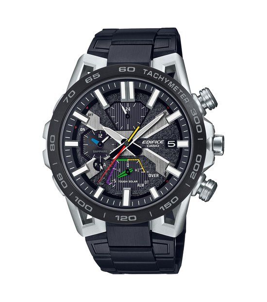 Casio Edifice EQB-2000DC-1A - Herenhorloge - Zwart - 47.8 mm - Bluetooth
