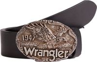Wrangler W Eagle Riem Zwart 105 cm Man