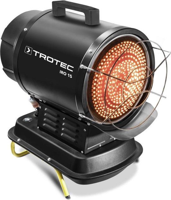 Trotec IRO 15 Infrarood-oliekachel - 1100W - Zwart