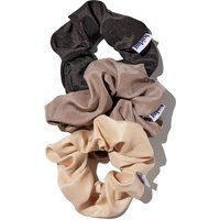 Hairlust Satin Silk Scrunchies, Medium, 3-Pack