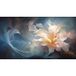 LUMALÉA Papier Peint Panoramique Fleur 260 Cm X 146 Cm