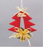 Euronatale Rode fluwelen boom 9x11cm AC-$ $