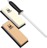 Skerper Basic Slijppakket SH004 180/600/1000/3000 Grit met Keramische Slijpstaaf