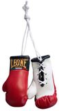 Leone1947 Mini Bokshandschoenen Sleutelhanger Rood, Wit
