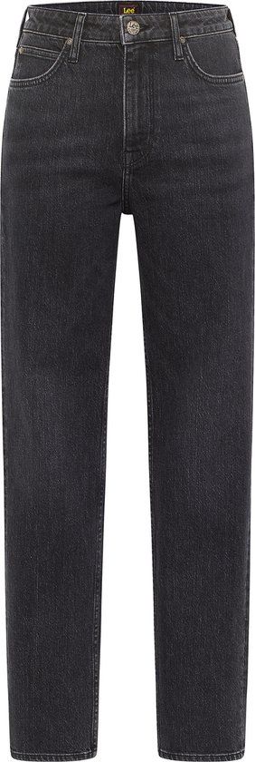 Lee Carol High Waist Straight Jeans - Black Denim - W27