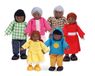 Hape E3501 - Poppenfamilie, donkere huid