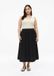 s.Oliver jupe mi-longue en popeline Noir Femme Taille 50