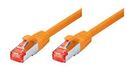 Tecline Category 6A Ethernet-kabel (1,5 m) oranje